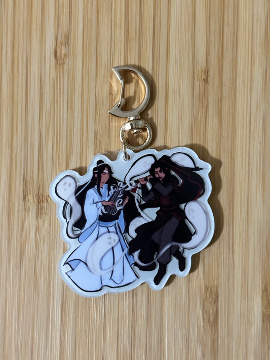 Night Hunting- Glow in the dark Charm