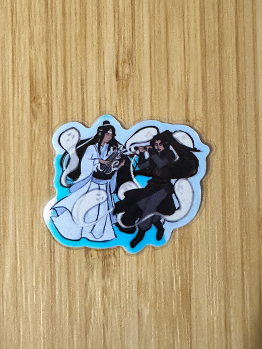 Night Hunting- Glow in the dark stickers